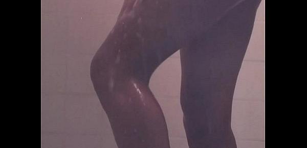  Killer Workout Sexy Nude Ebony Shower Girl